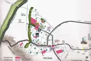 DLF Privana Location map